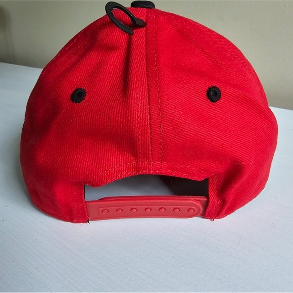 NBA Portland Trail Blazers New Era Vibrant Red Cap with Embroidered Logo New - Picture 5 of 6